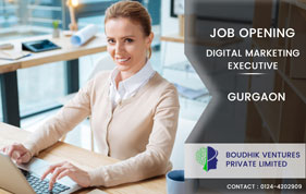 Digital Marketing Executive Jobs Gurgaon