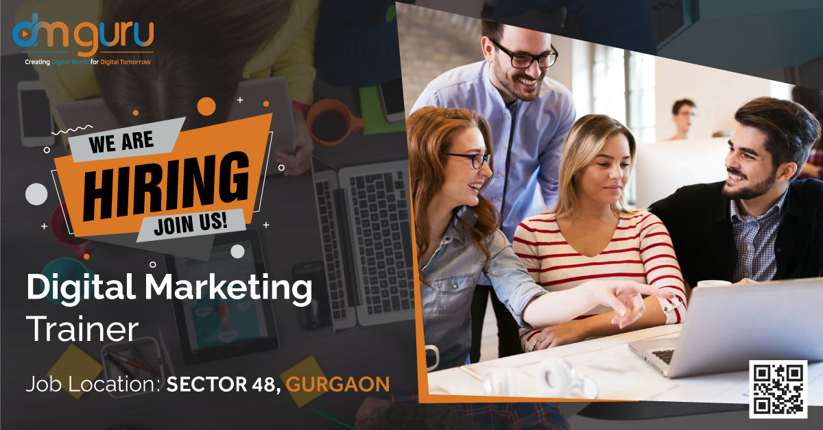 Digital Marketing Trainer Vacancy at DM Guru gurgaon