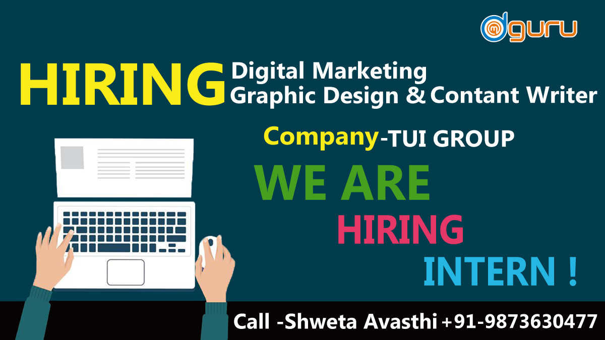 Marketing, Designing and Content Internship at TUI Gurgaon, India