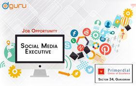 Social Media Executive Vacancy Gurgaon