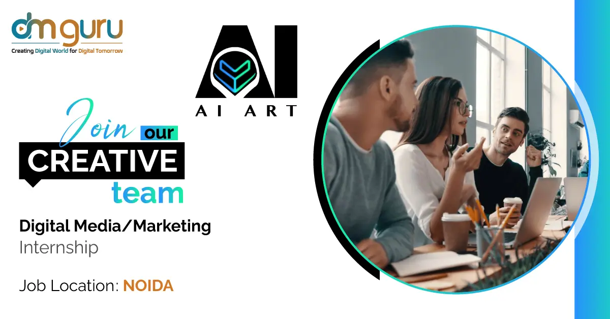 Digital Media/Marketing Internship Opportunity at AiArt in Gurgaon