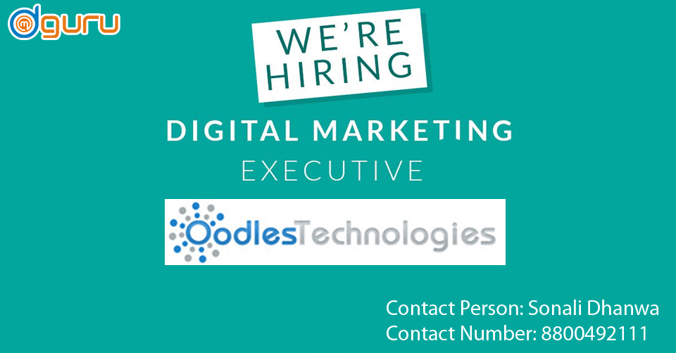 Digital Marketing Jobs in Oodles Technologies Gurgaon