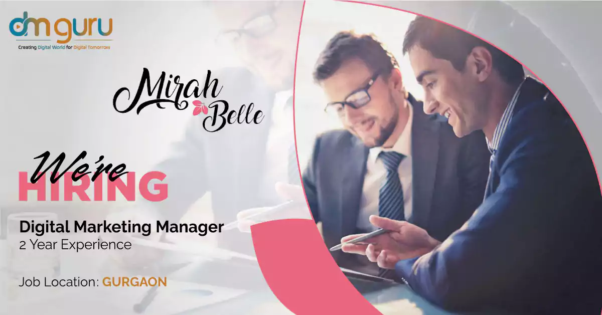 Digital Marketing Manager Job at Mirah Belle Naturals & Apothecary Pvt Ltd , India