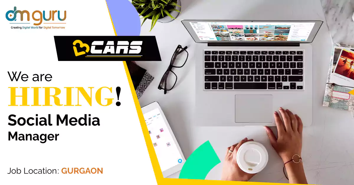 Social Media Manager at V3 Cars Delhi NCR, Gurgaon