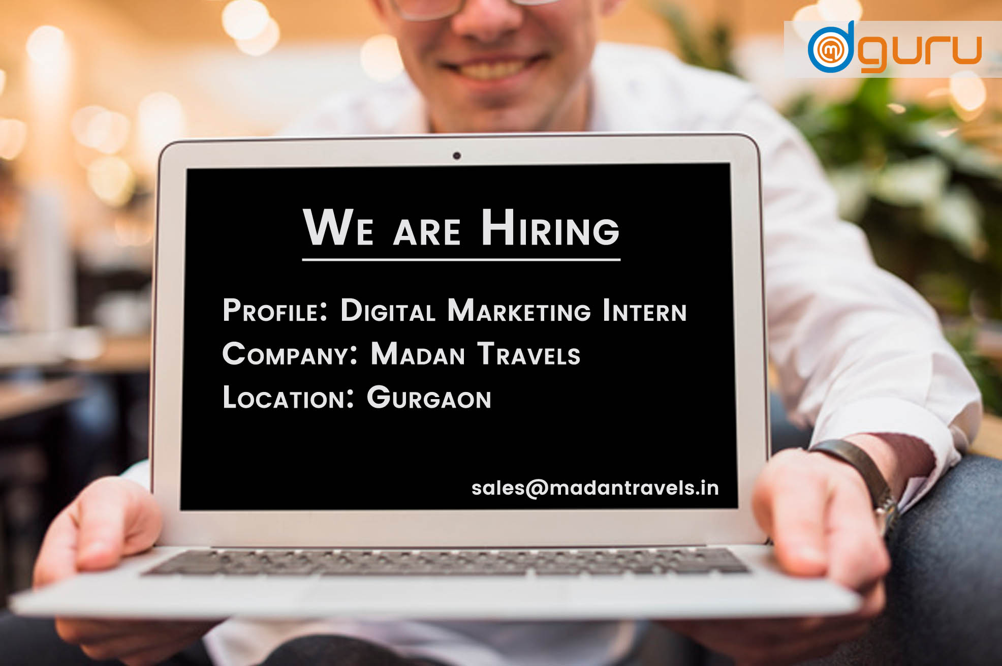 Digital Marketing Executive Vacancy Madan Travels Gurgaon, India