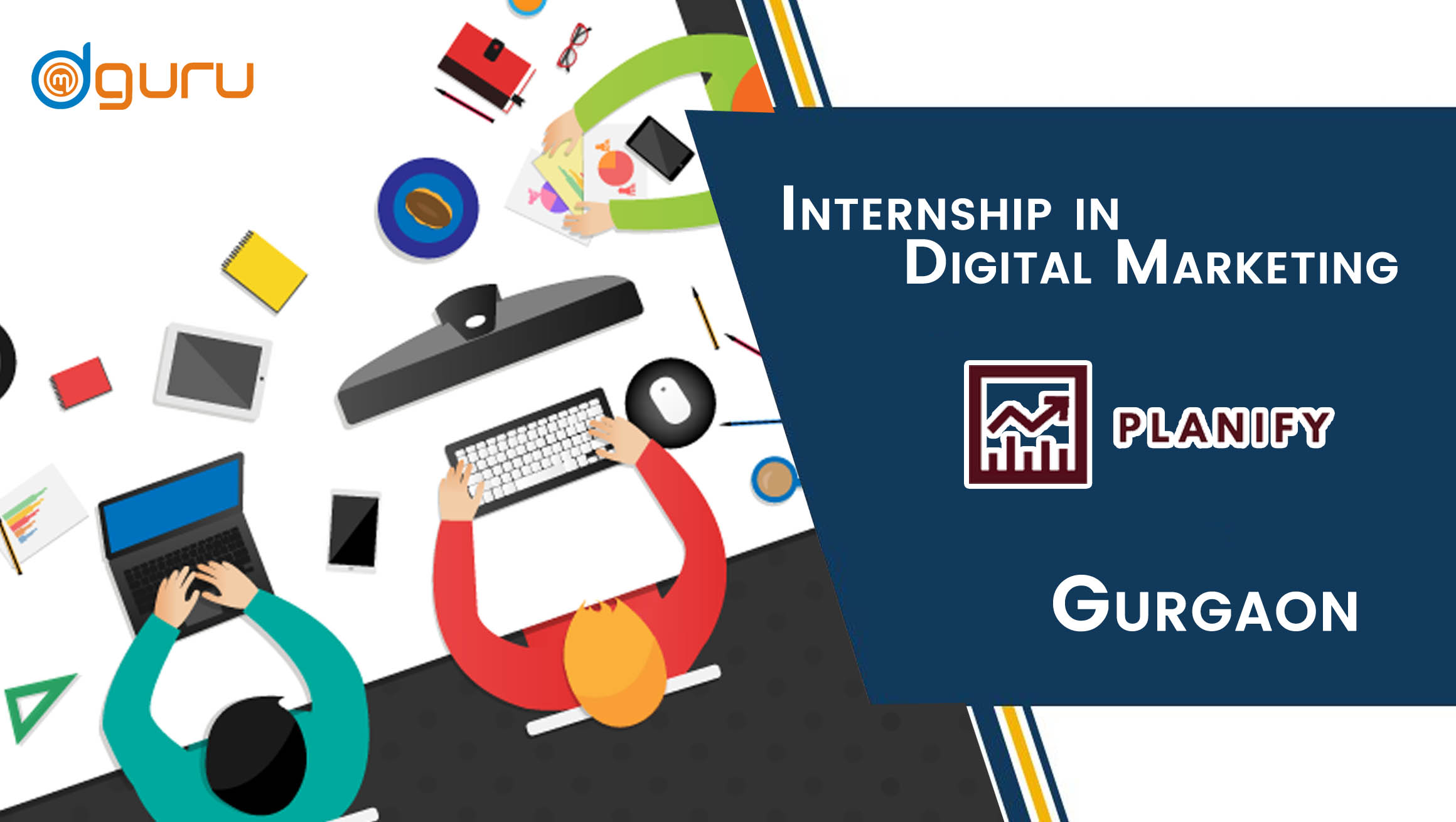 Digital Marketing Internship at Planify Gurgaon, India