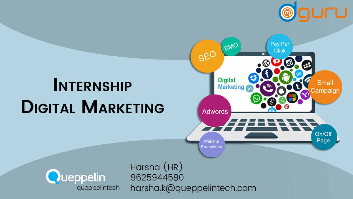 Digital Marketing Intern Job at Queppelintech Gurgaon, India