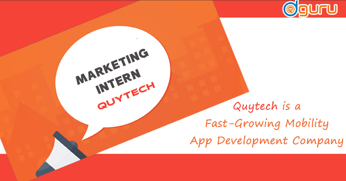 Marketing Intern at Quytech Gurgaon India