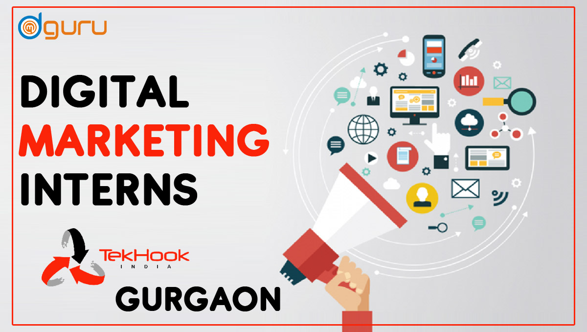 Digital Marketing Intern Job at Tekhook in Gurgaon, India