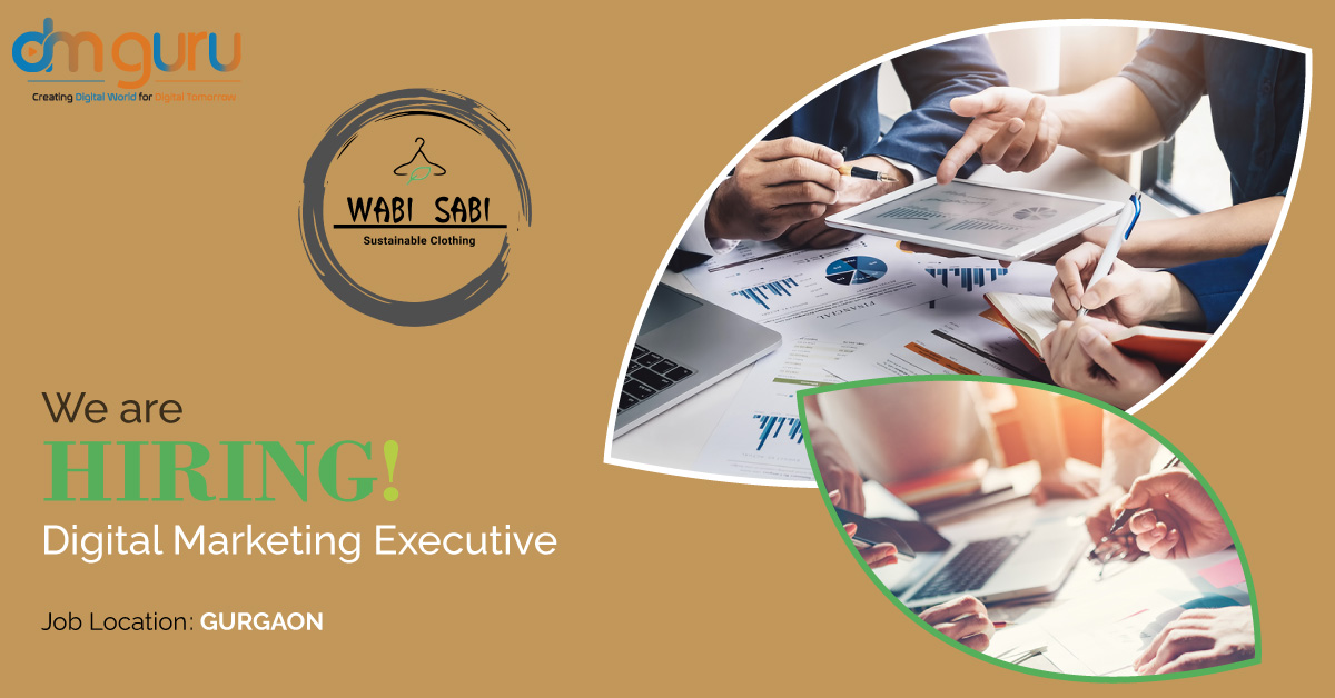 Digital Marketing Executive Vacancy at Wabi Sabi